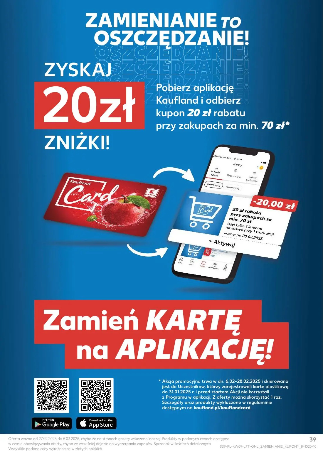 gazetka promocyjna Kaufland Tłusty czwartek - Strona 39