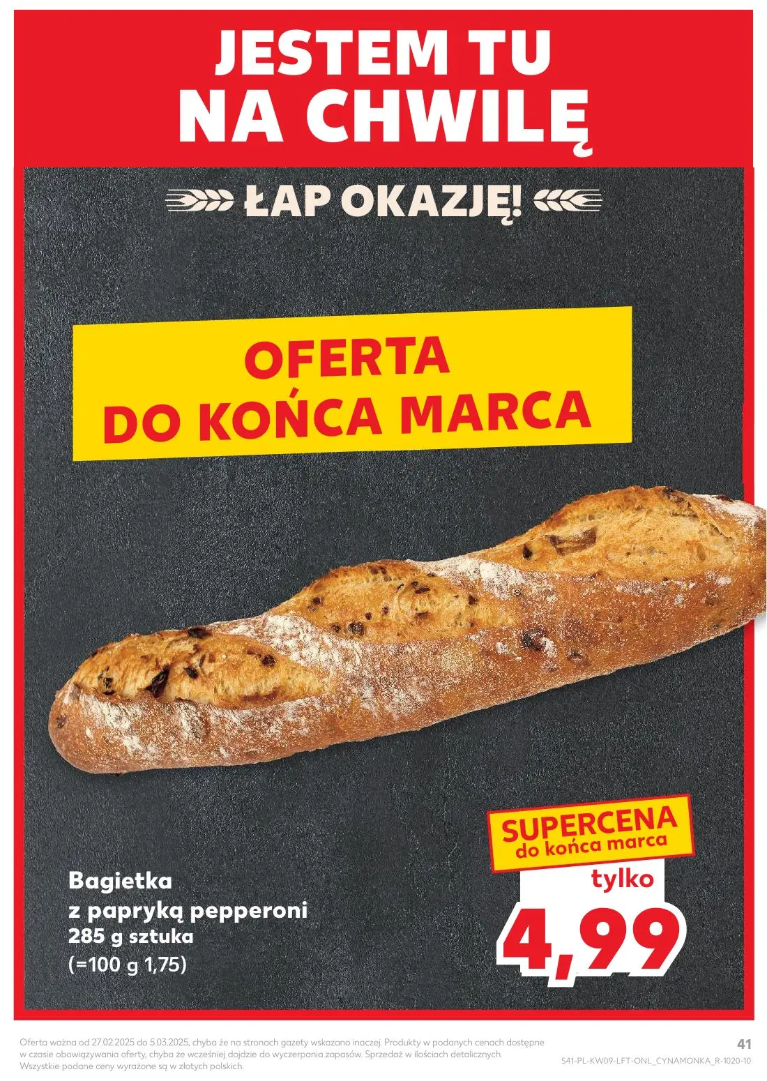 gazetka promocyjna Kaufland Tłusty czwartek - Strona 41