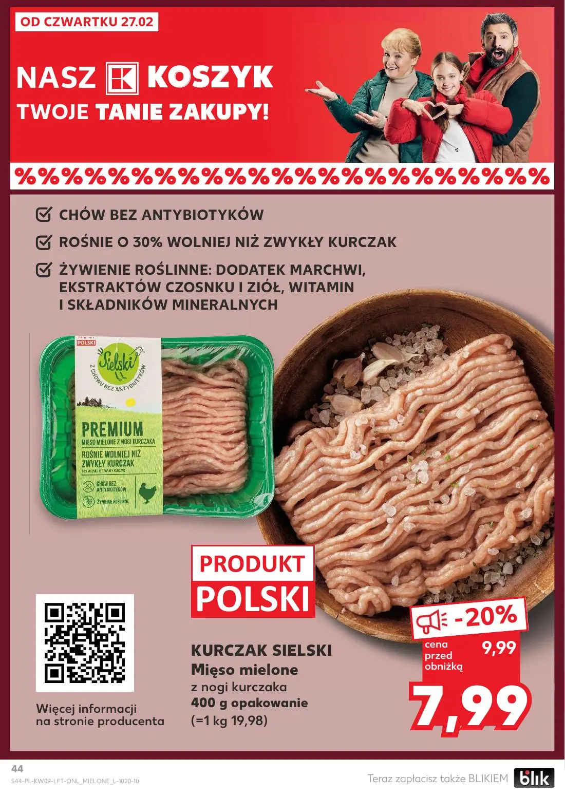 gazetka promocyjna Kaufland Tłusty czwartek - Strona 44