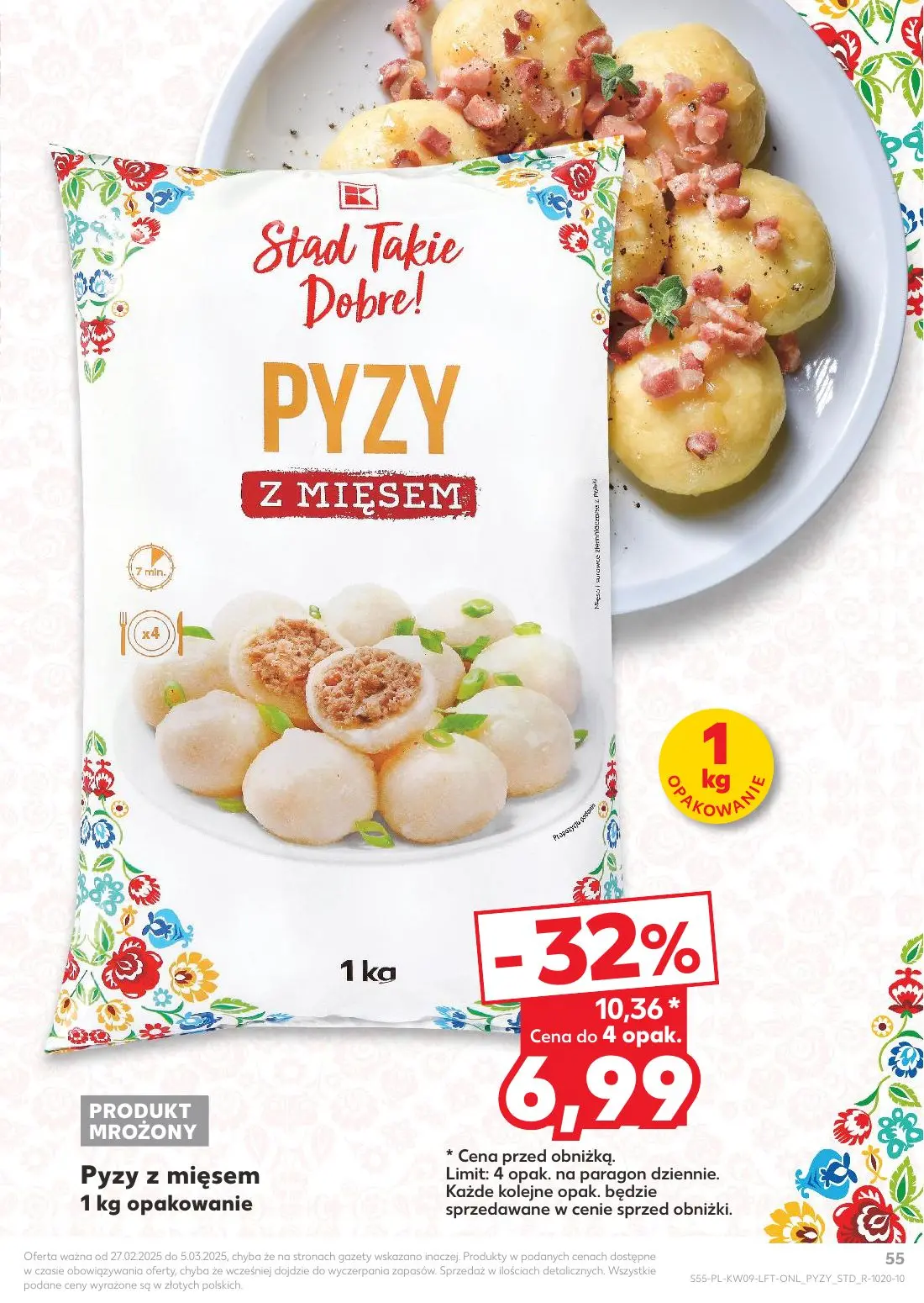 gazetka promocyjna Kaufland Tłusty czwartek - Strona 55