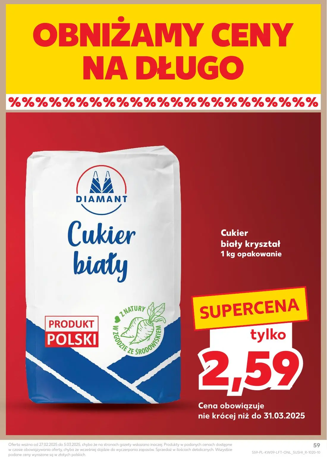 gazetka promocyjna Kaufland Tłusty czwartek - Strona 59