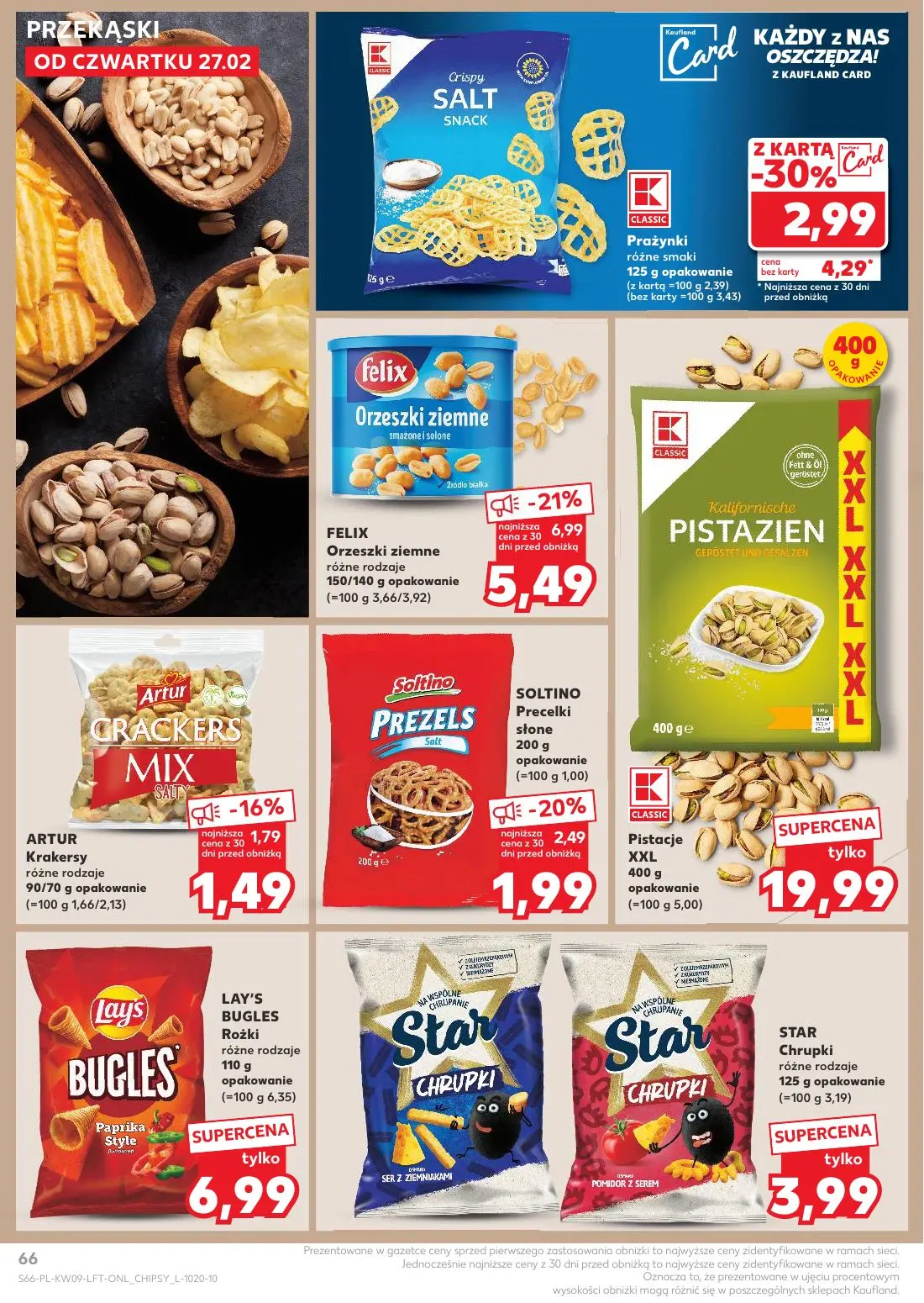 gazetka promocyjna Kaufland Tłusty czwartek - Strona 66