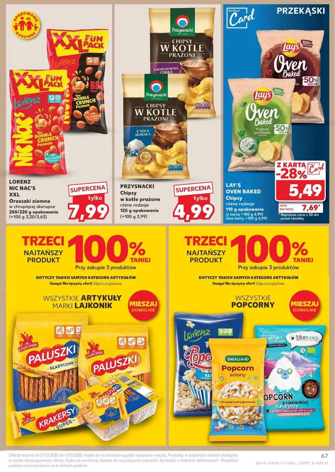 gazetka promocyjna Kaufland Tłusty czwartek - Strona 67