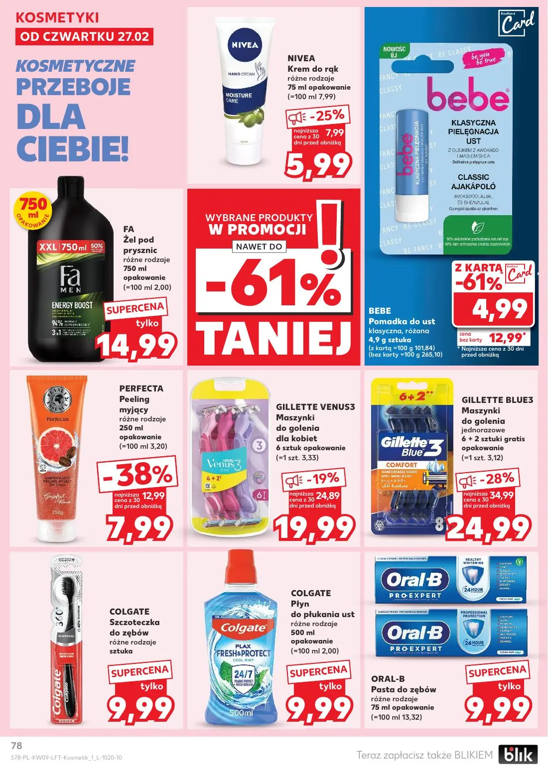 gazetka promocyjna Kaufland Tłusty czwartek - Strona 78