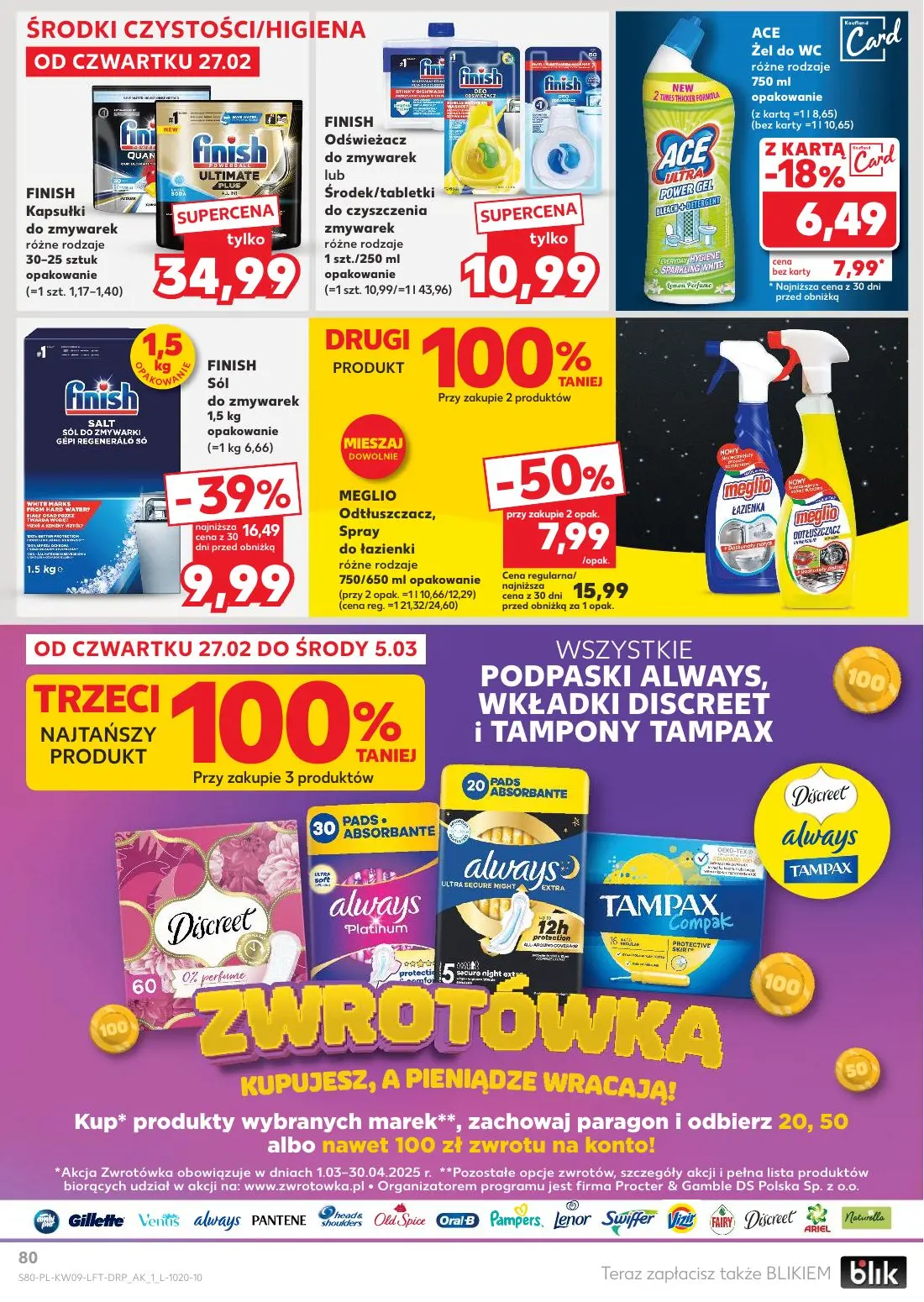 gazetka promocyjna Kaufland Tłusty czwartek - Strona 80