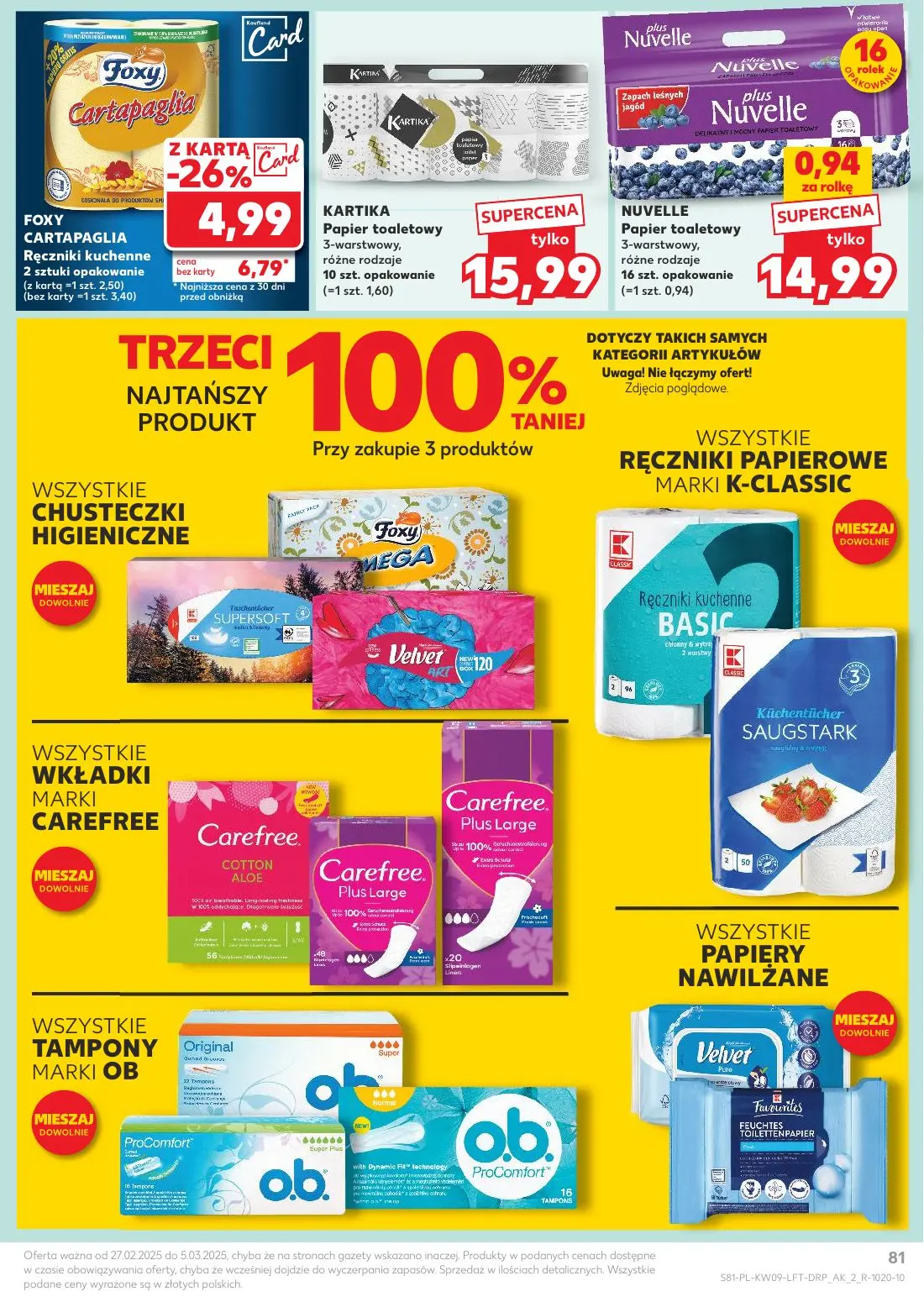 gazetka promocyjna Kaufland Tłusty czwartek - Strona 81