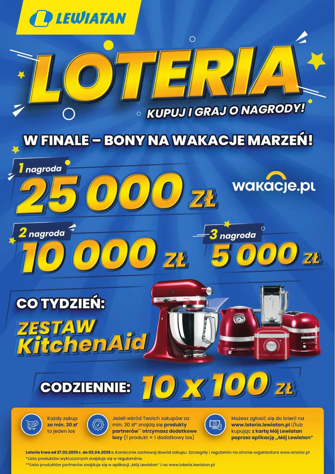 gazetka promocyjna LEWIATAN Loteria Kupuj i graj o nagrody! - Strona 1