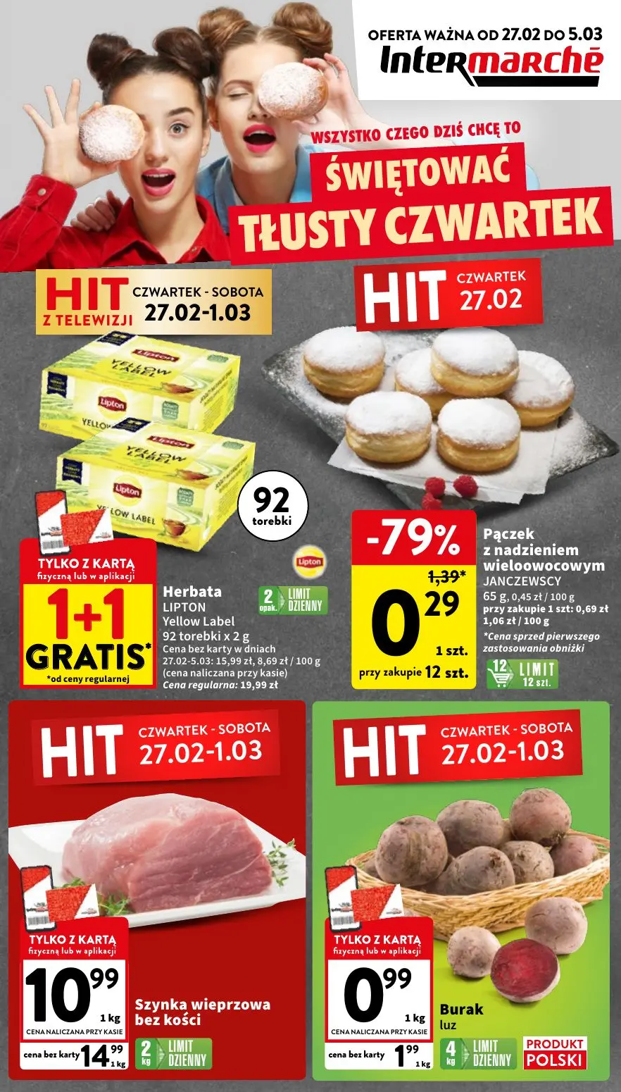 gazetka promocyjna Intermarche INTERtani start tygodnia - Strona 4