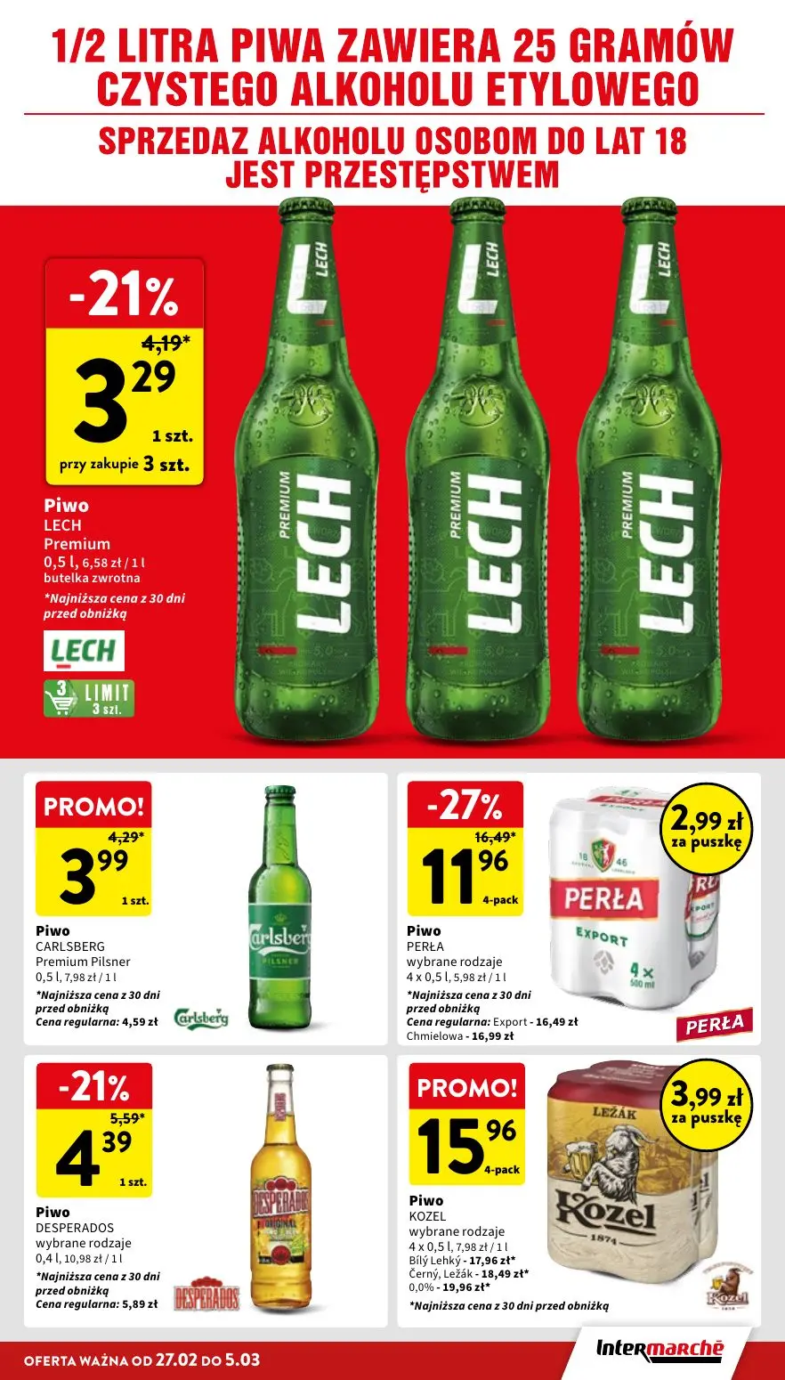 gazetka promocyjna Intermarche INTERtani start tygodnia - Strona 36