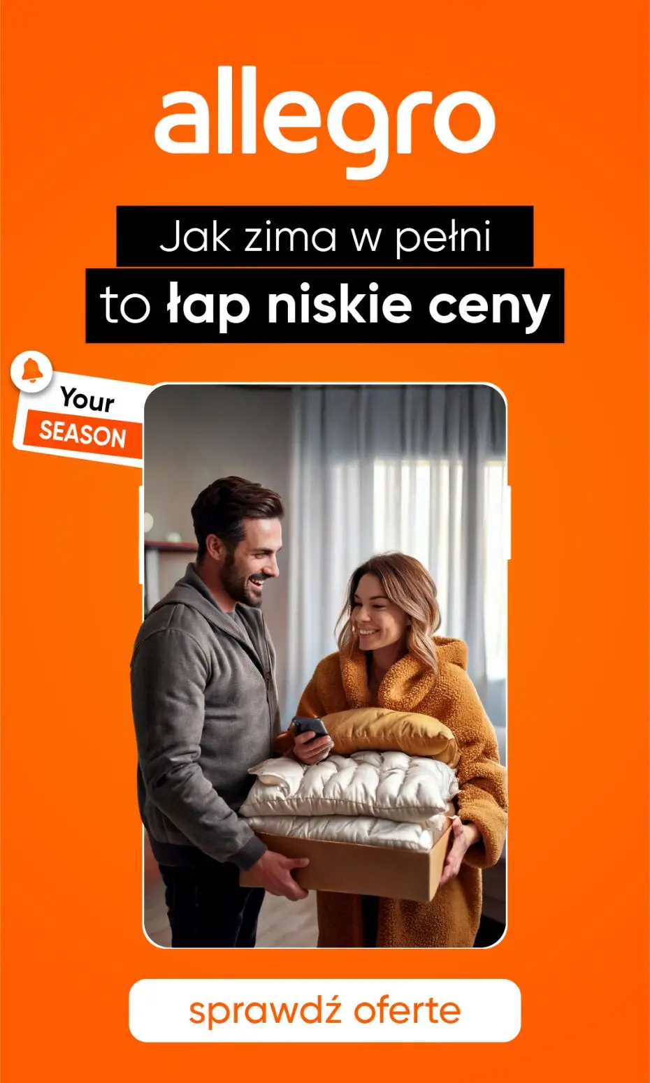 gazetka promocyjna Allegro Jak zima w pełni to łap niskie ceny! - Strona 1