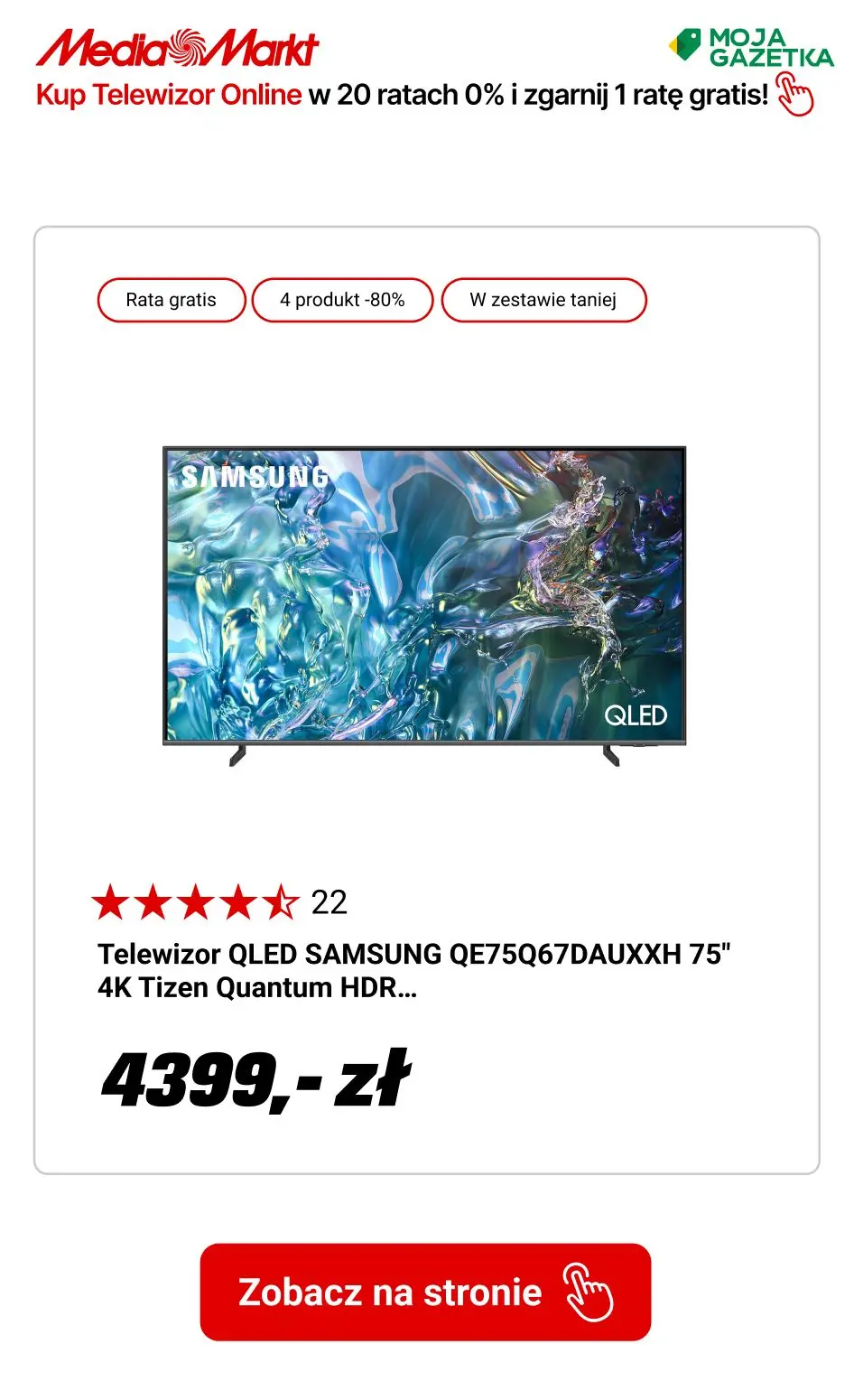 gazetka promocyjna Media Markt Rata GRATIS!! - Strona 10