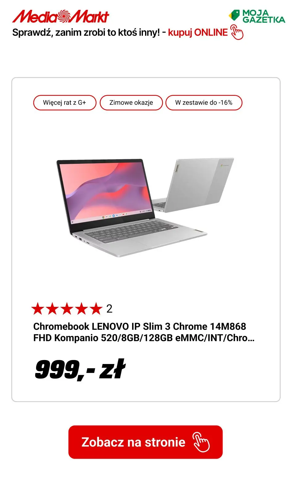 gazetka promocyjna Media Markt Ostatnie sztuki!! - Strona 14