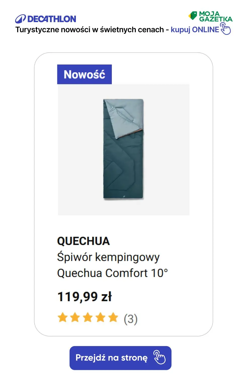 gazetka promocyjna Decathlon Sprawdź nowości turystyczne! - Strona 3