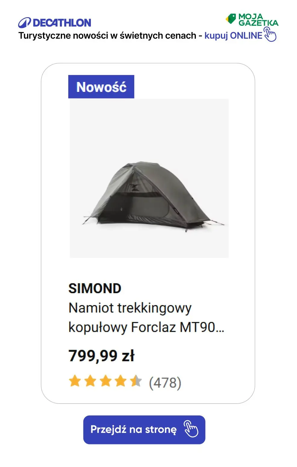 gazetka promocyjna Decathlon Sprawdź nowości turystyczne! - Strona 6