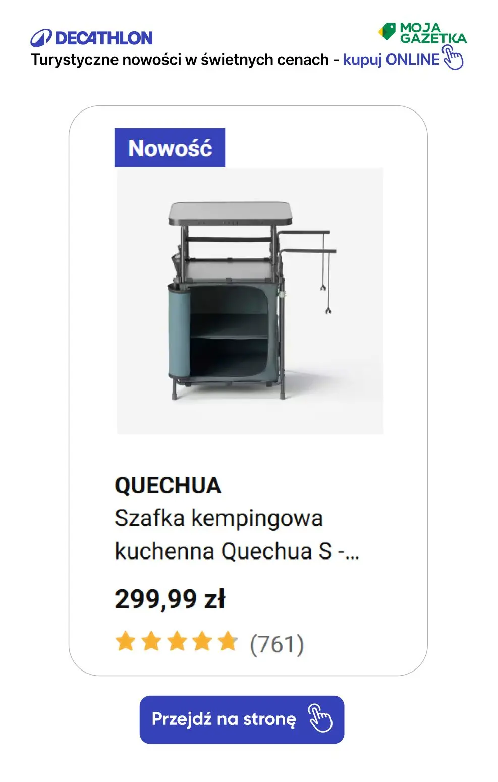 gazetka promocyjna Decathlon Sprawdź nowości turystyczne! - Strona 13