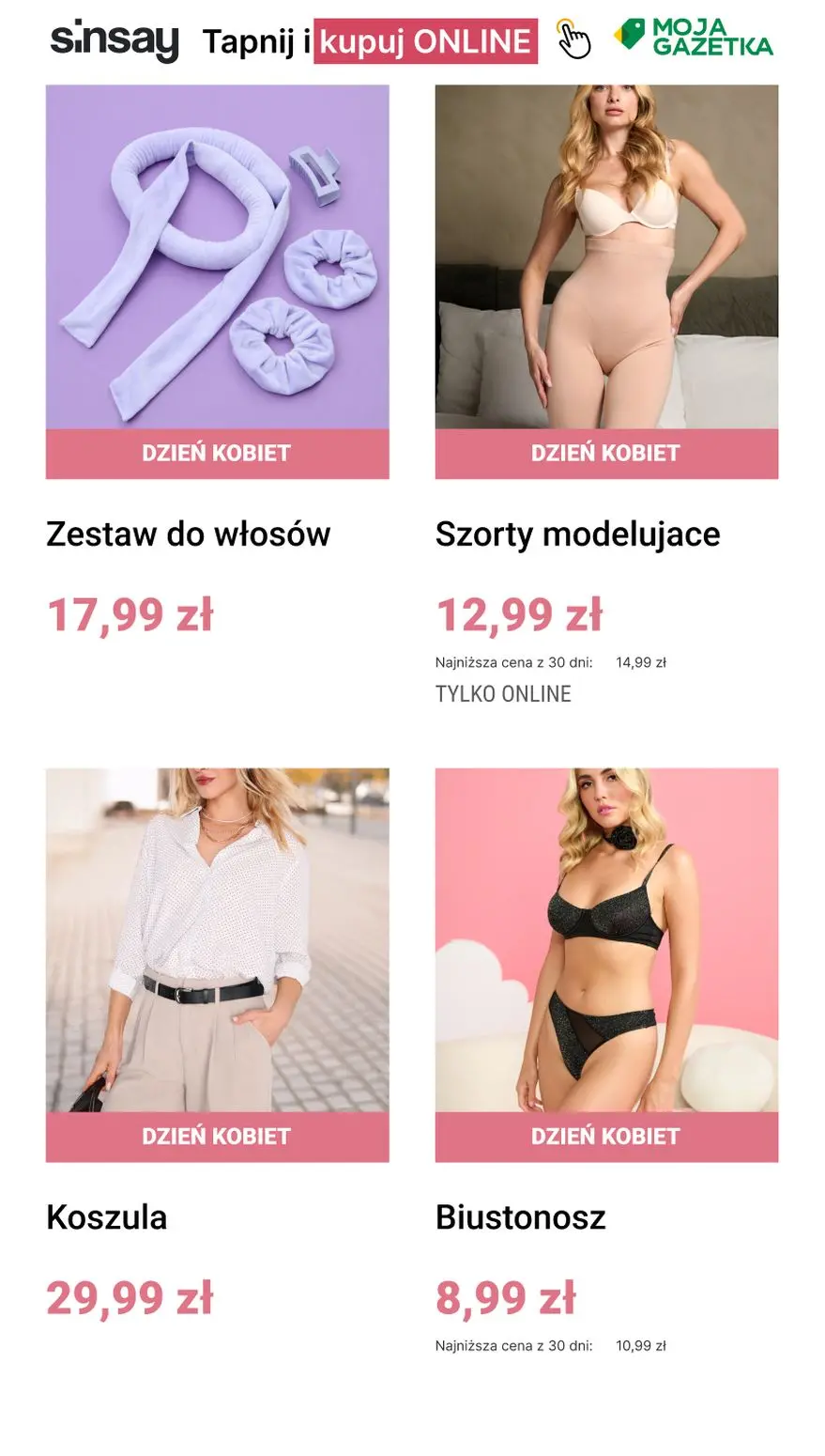 gazetka promocyjna Sinsay Dzień Kobiet w Sinsay 💐💐 - Strona 11