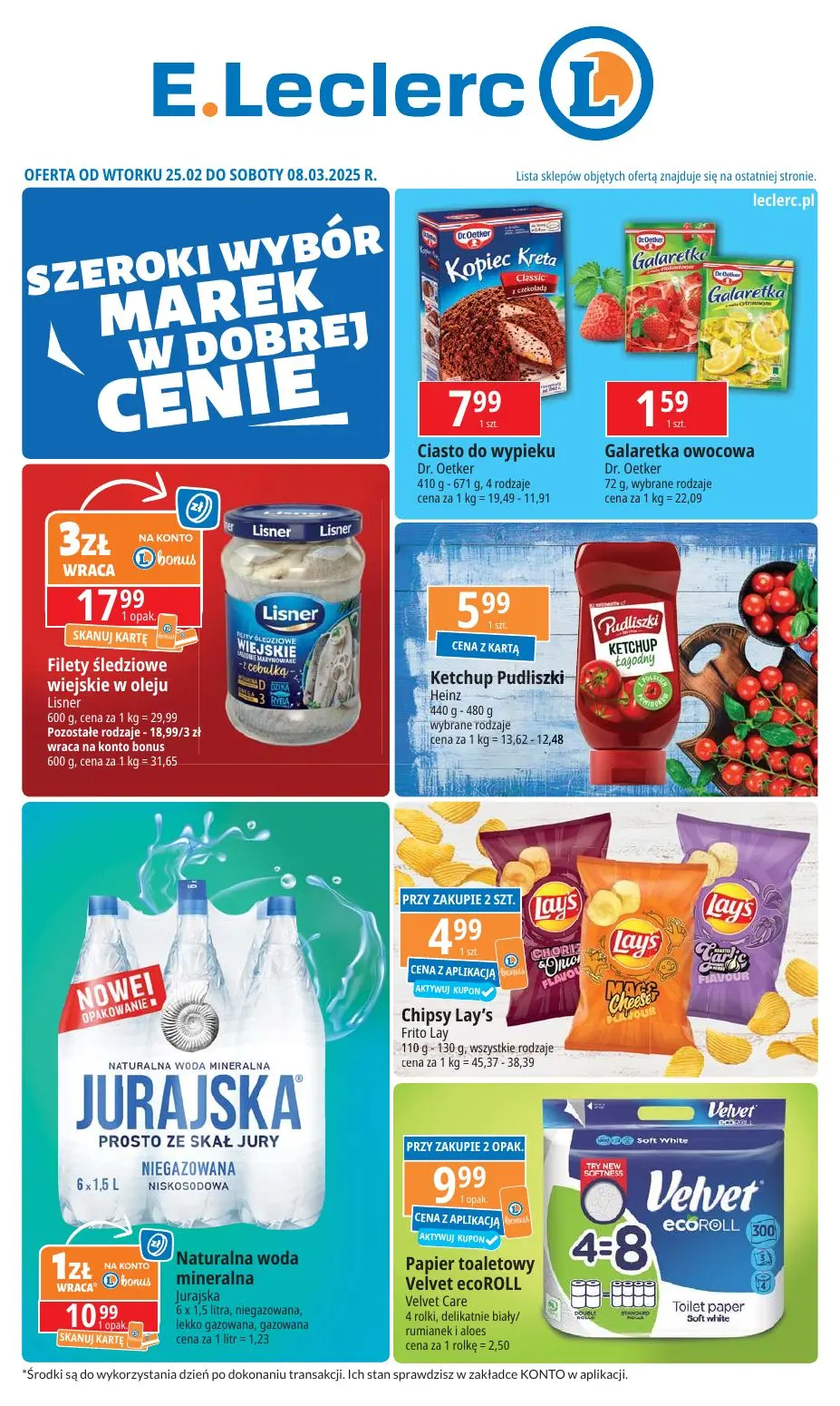 gazetka promocyjna E.Leclerc W dobrej cenie - Strona 1