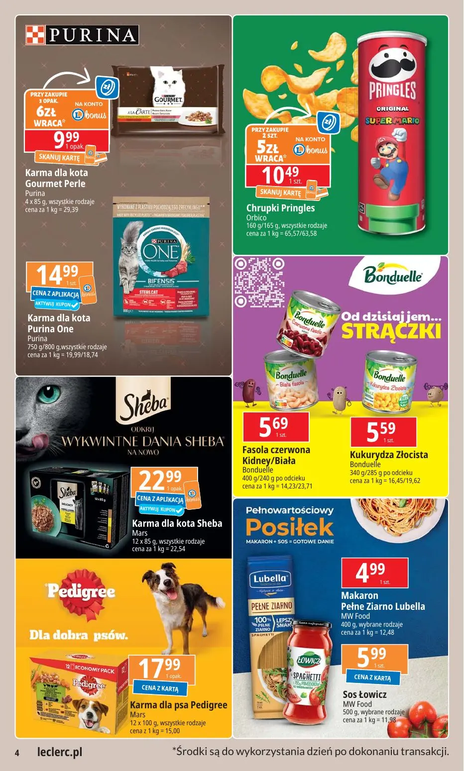 gazetka promocyjna E.Leclerc W dobrej cenie - oferta rozszerzona - Strona 4