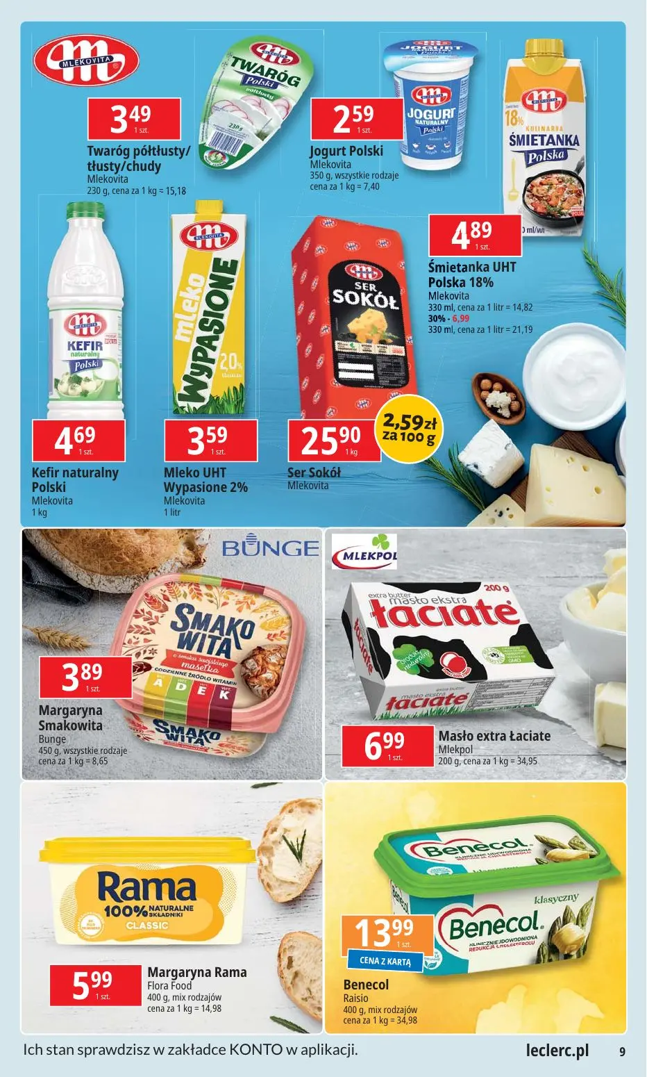 gazetka promocyjna E.Leclerc W dobrej cenie - oferta rozszerzona - Strona 9