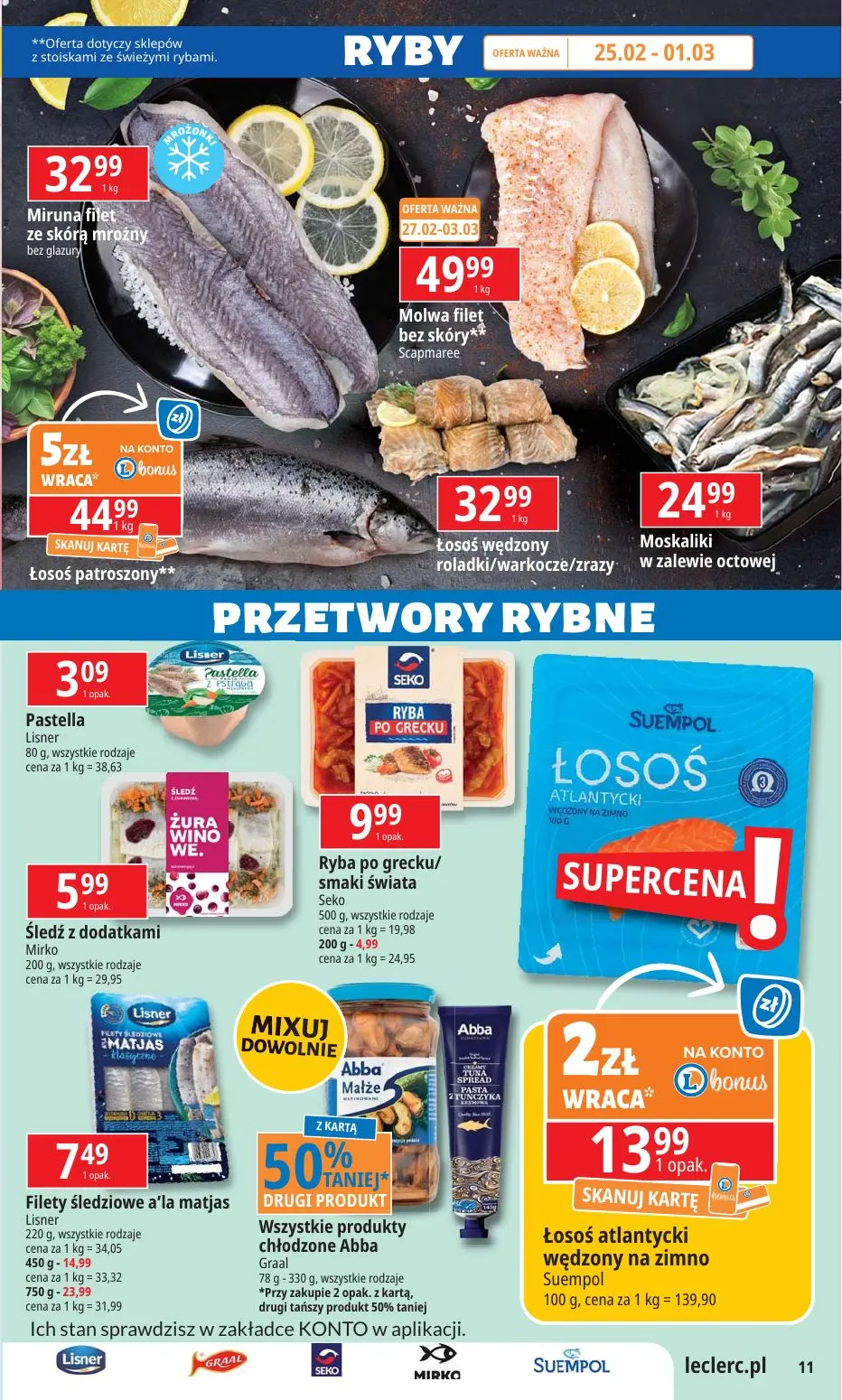 gazetka promocyjna E.Leclerc W dobrej cenie - oferta rozszerzona - Strona 11