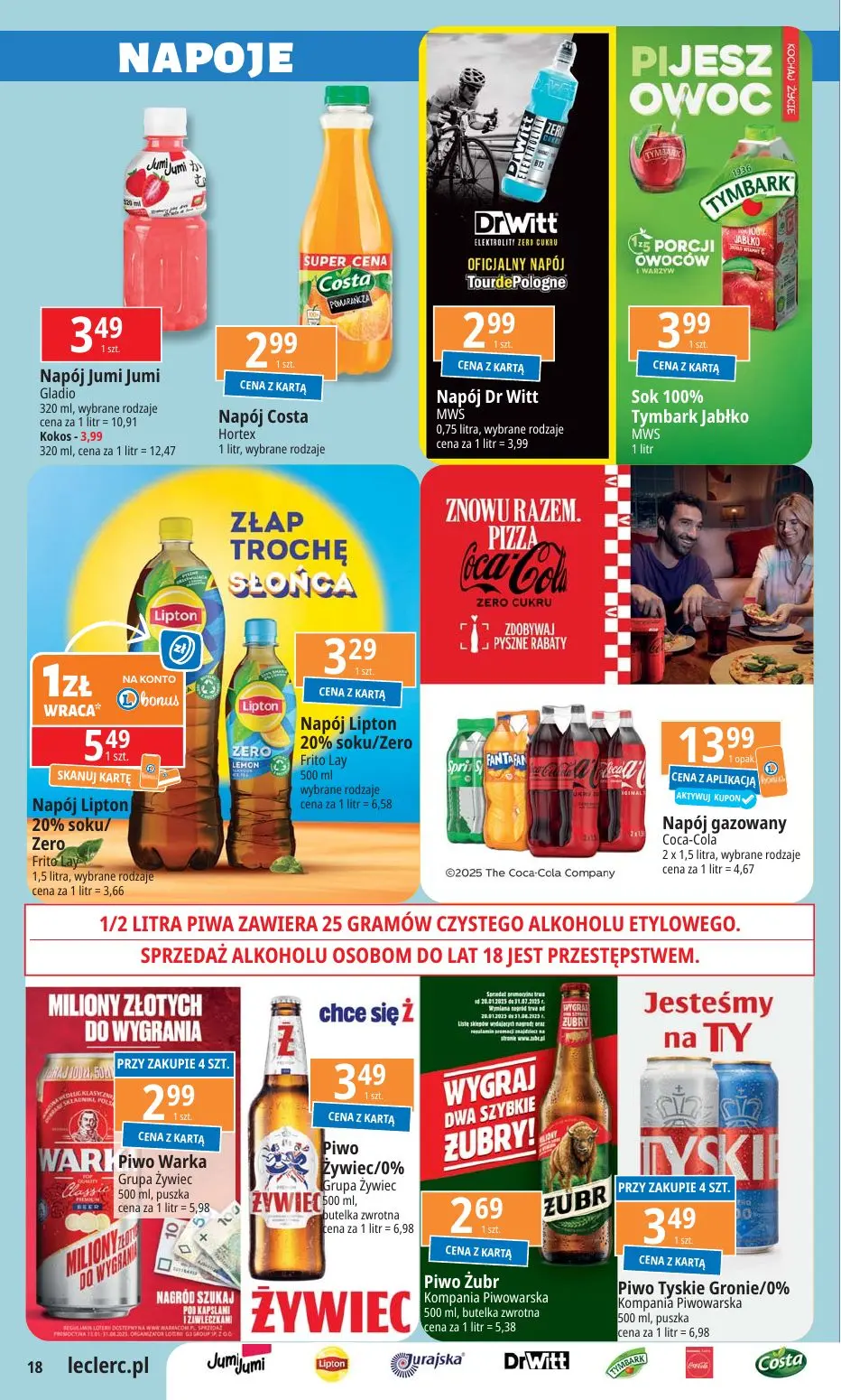 gazetka promocyjna E.Leclerc W dobrej cenie - oferta rozszerzona - Strona 18