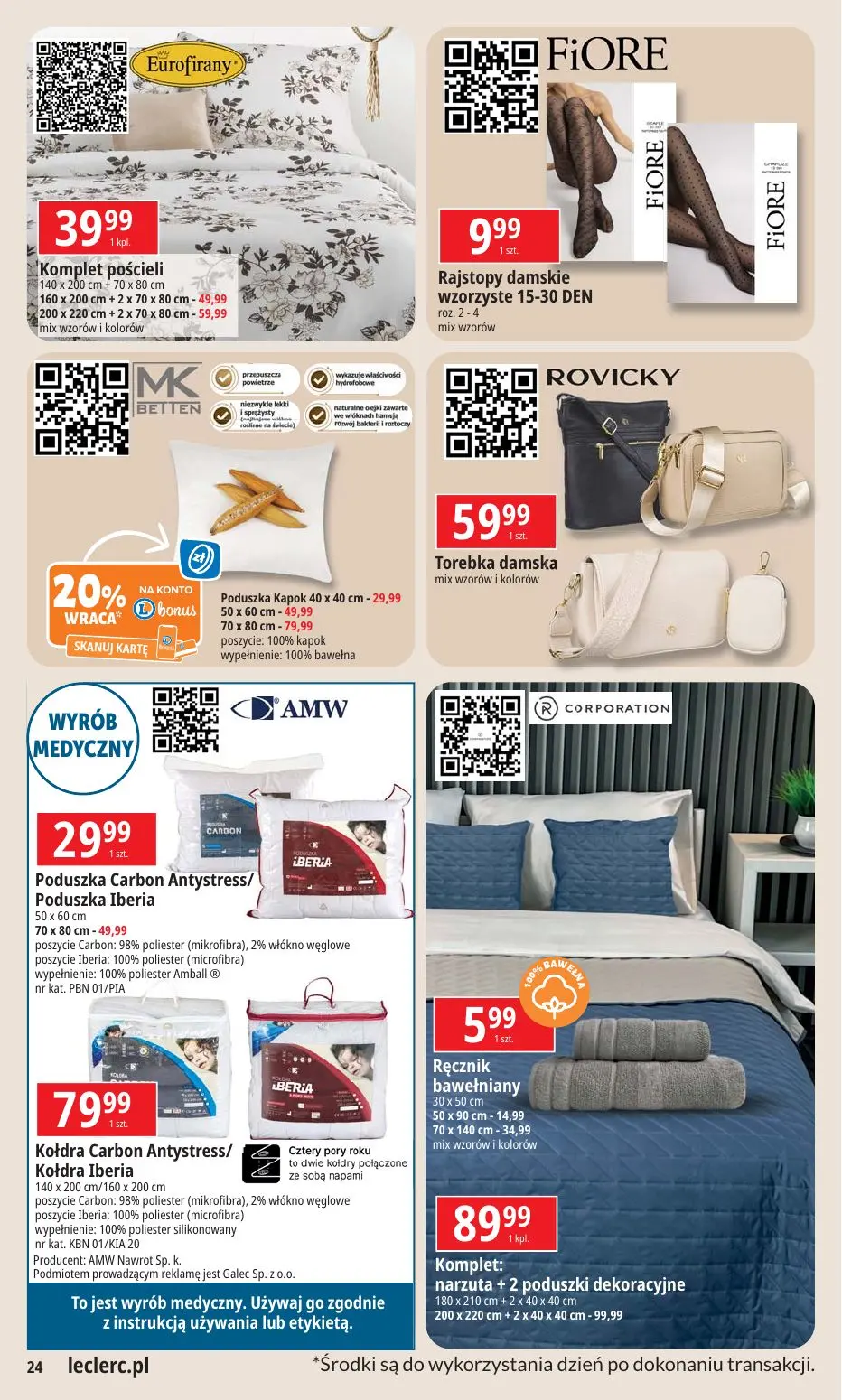 gazetka promocyjna E.Leclerc W dobrej cenie - oferta rozszerzona - Strona 24