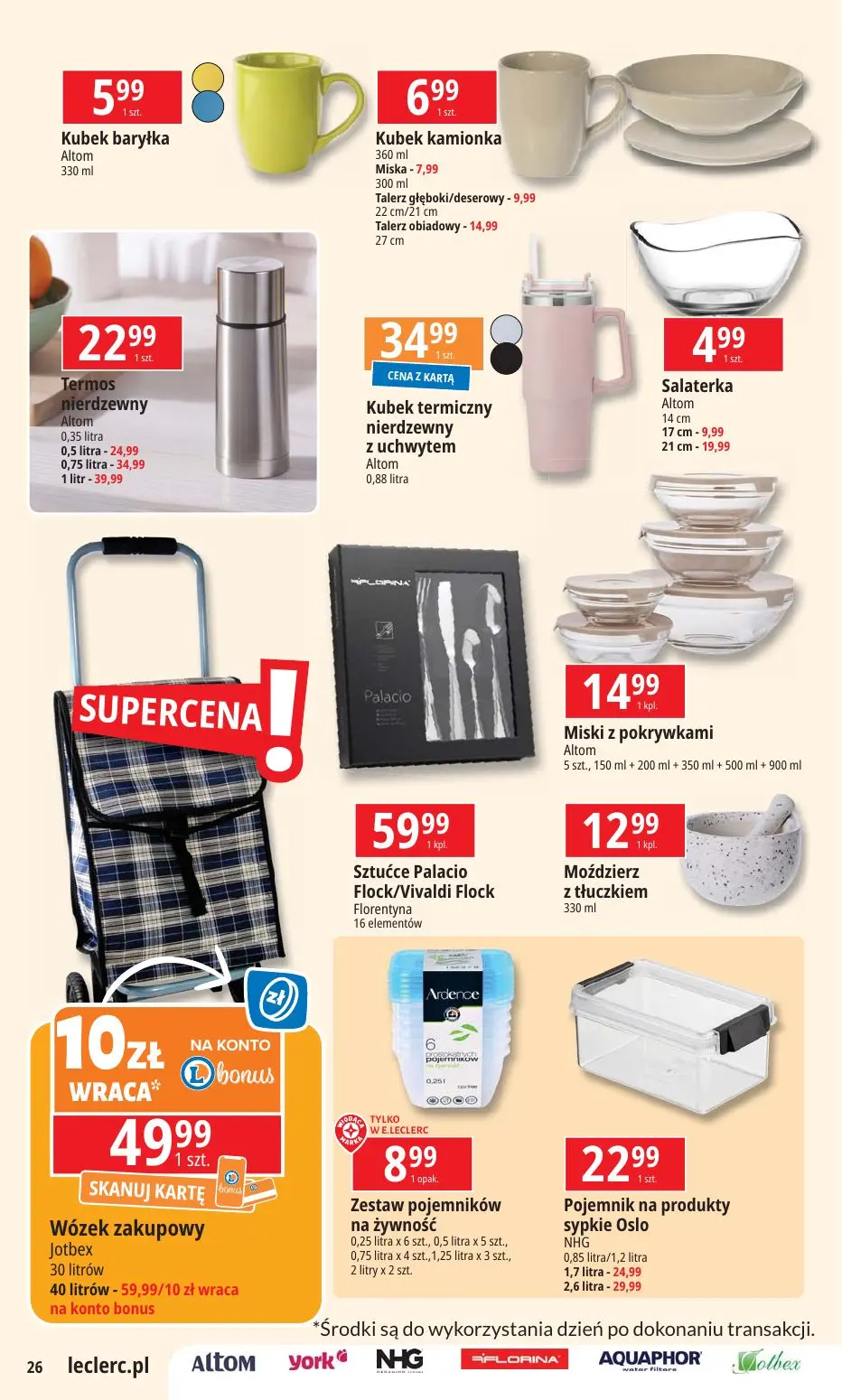 gazetka promocyjna E.Leclerc W dobrej cenie - oferta rozszerzona - Strona 26