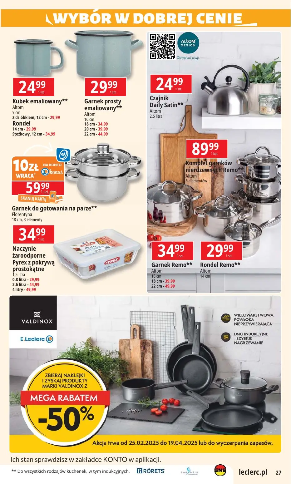 gazetka promocyjna E.Leclerc W dobrej cenie - oferta rozszerzona - Strona 27