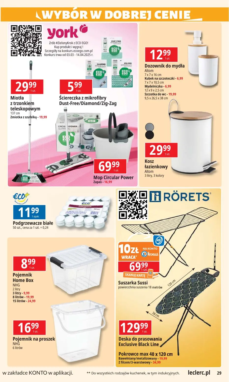 gazetka promocyjna E.Leclerc W dobrej cenie - oferta rozszerzona - Strona 29