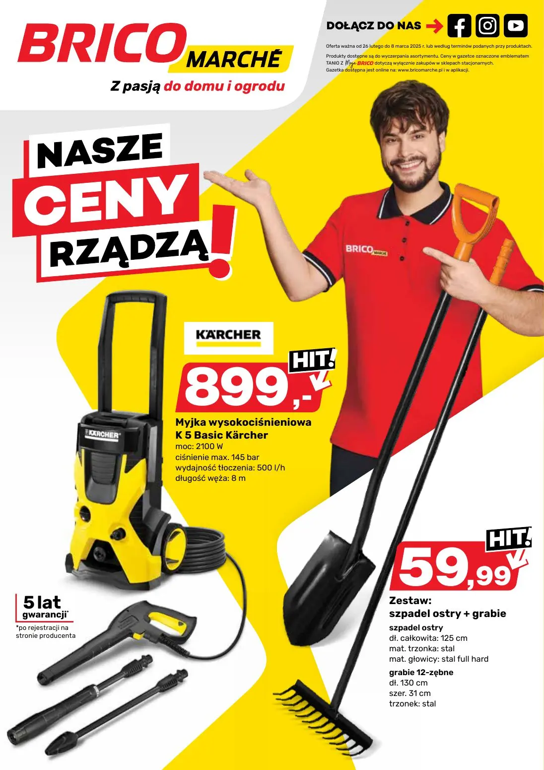 gazetka promocyjna BRICOMARCHE Nasze ceny rządzą! - Strona 1