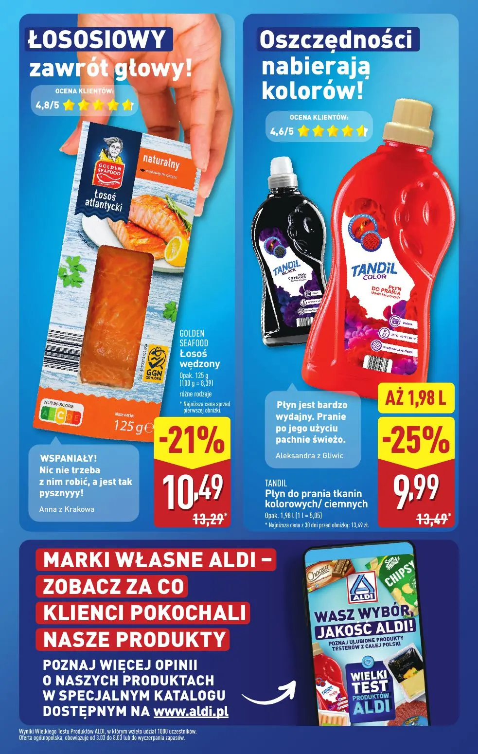 gazetka promocyjna ALDI Wielki test produktów ALDI - Strona 2