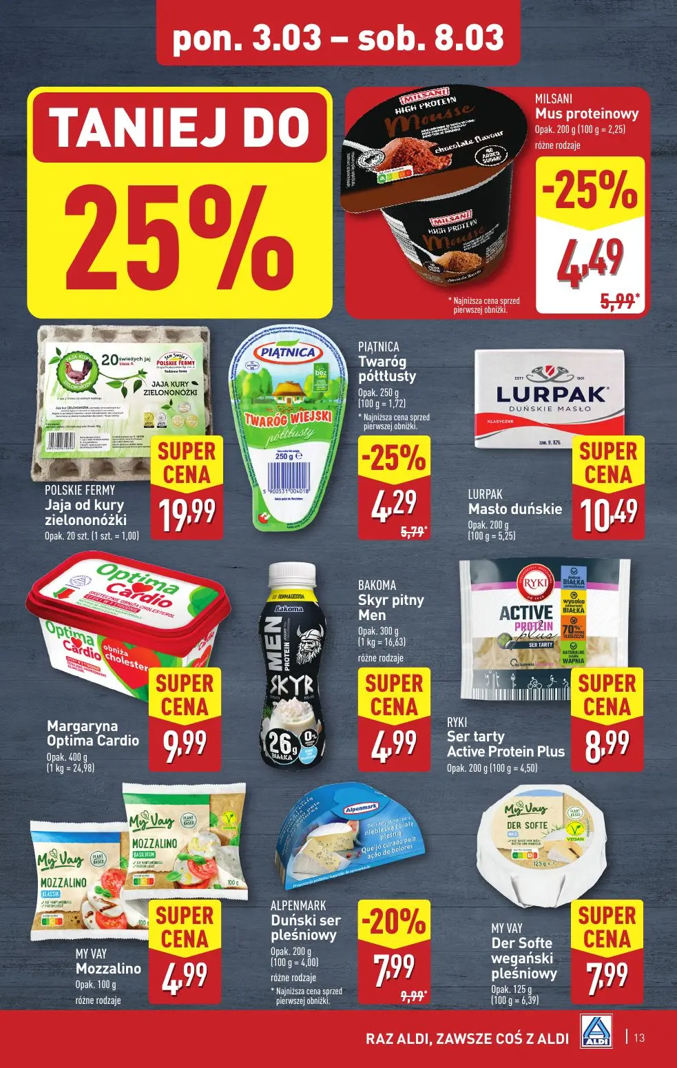 gazetka promocyjna ALDI Raz ALDI, zawsze coś z ALDI - Strona 13