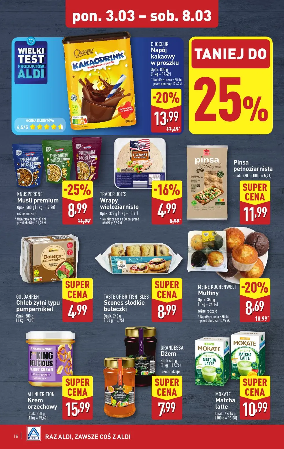 gazetka promocyjna ALDI Raz ALDI, zawsze coś z ALDI - Strona 18