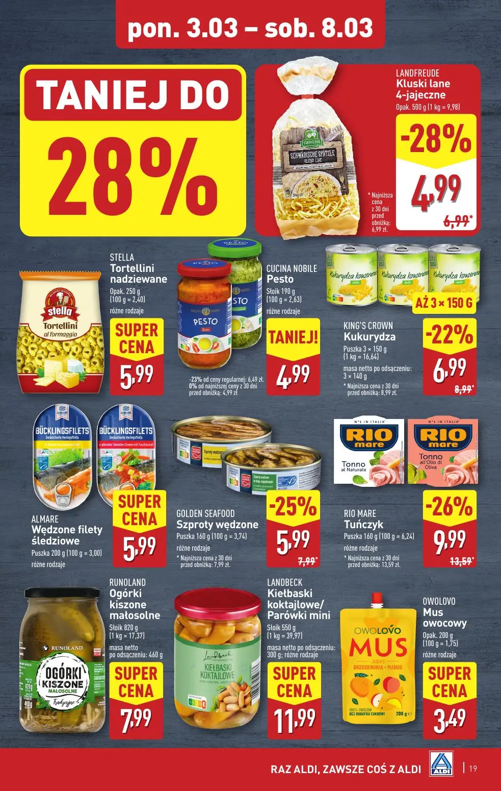 gazetka promocyjna ALDI Raz ALDI, zawsze coś z ALDI - Strona 19