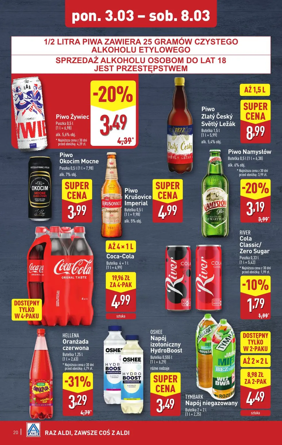 gazetka promocyjna ALDI Raz ALDI, zawsze coś z ALDI - Strona 20