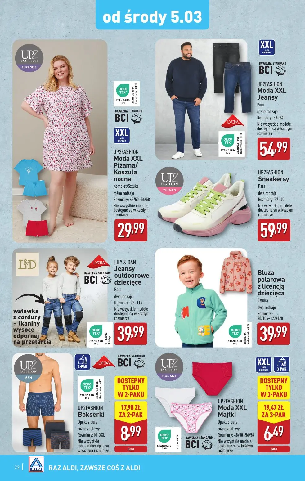 gazetka promocyjna ALDI Raz ALDI, zawsze coś z ALDI - Strona 22