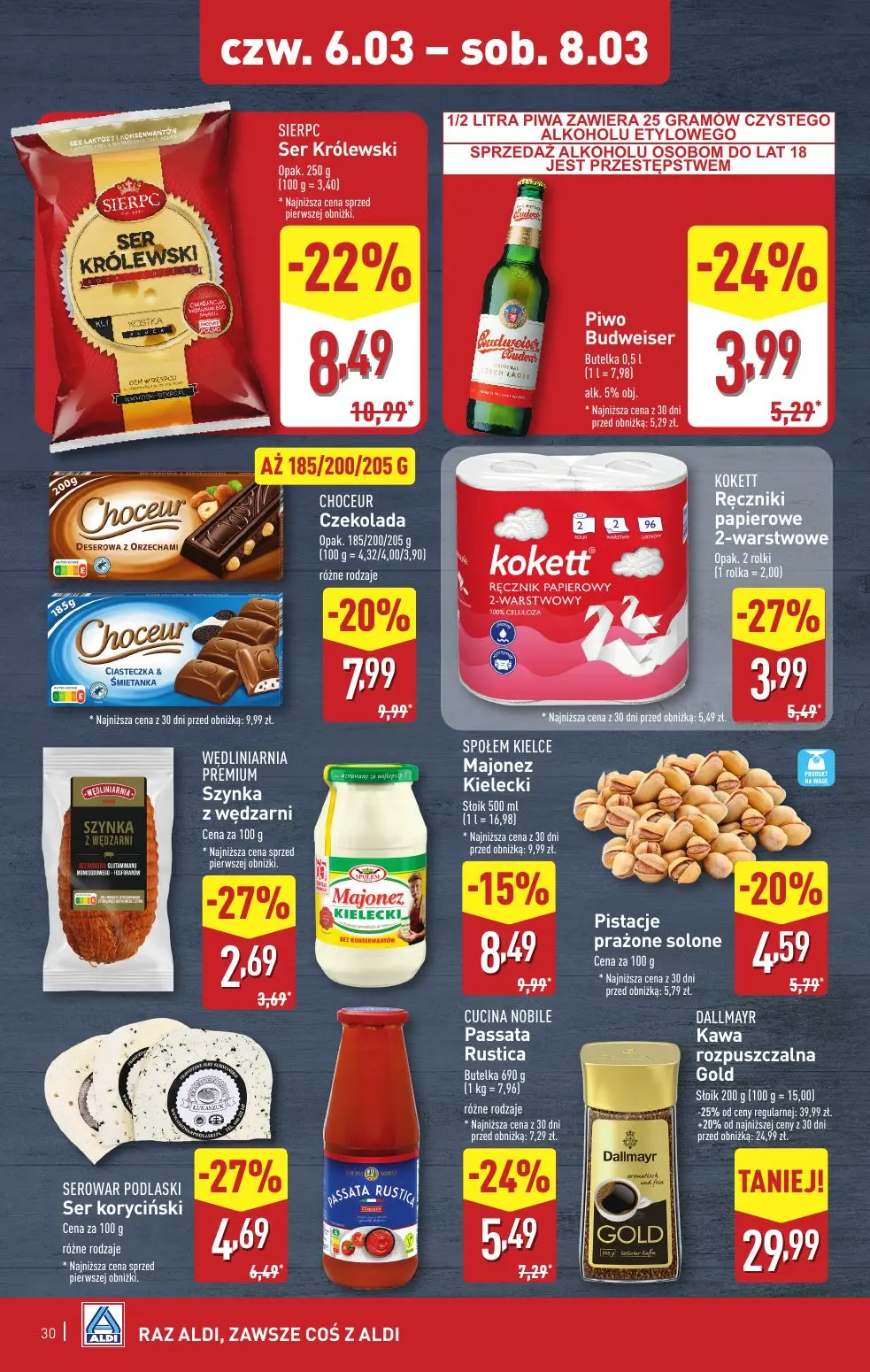 gazetka promocyjna ALDI Raz ALDI, zawsze coś z ALDI - Strona 30