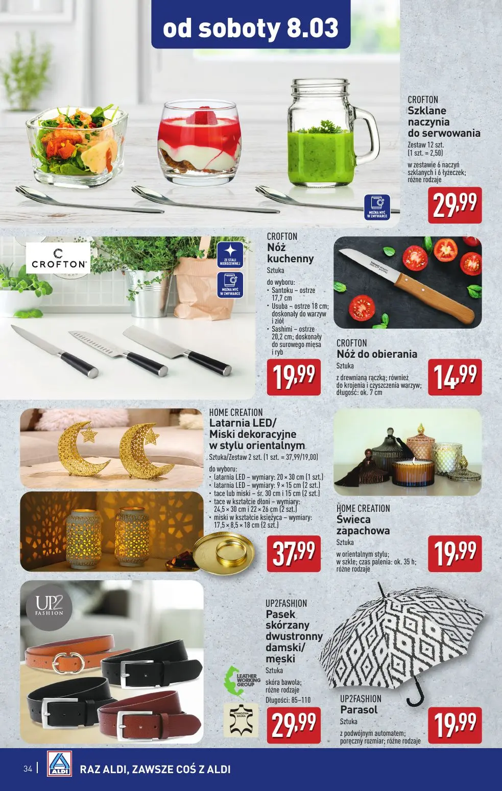 gazetka promocyjna ALDI Raz ALDI, zawsze coś z ALDI - Strona 34