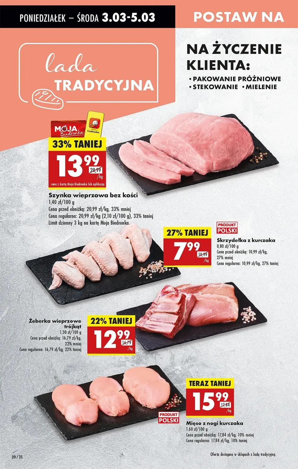 gazetka promocyjna Biedronka Lada tradycyjna. Od poniedziałku - Strona 20