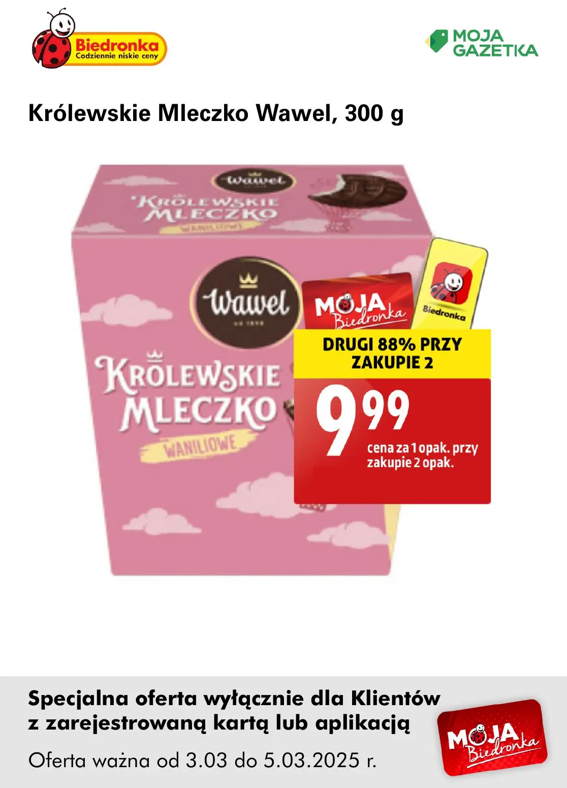 gazetka promocyjna Biedronka Oferta z kartą Moja Biedronka - Strona 4