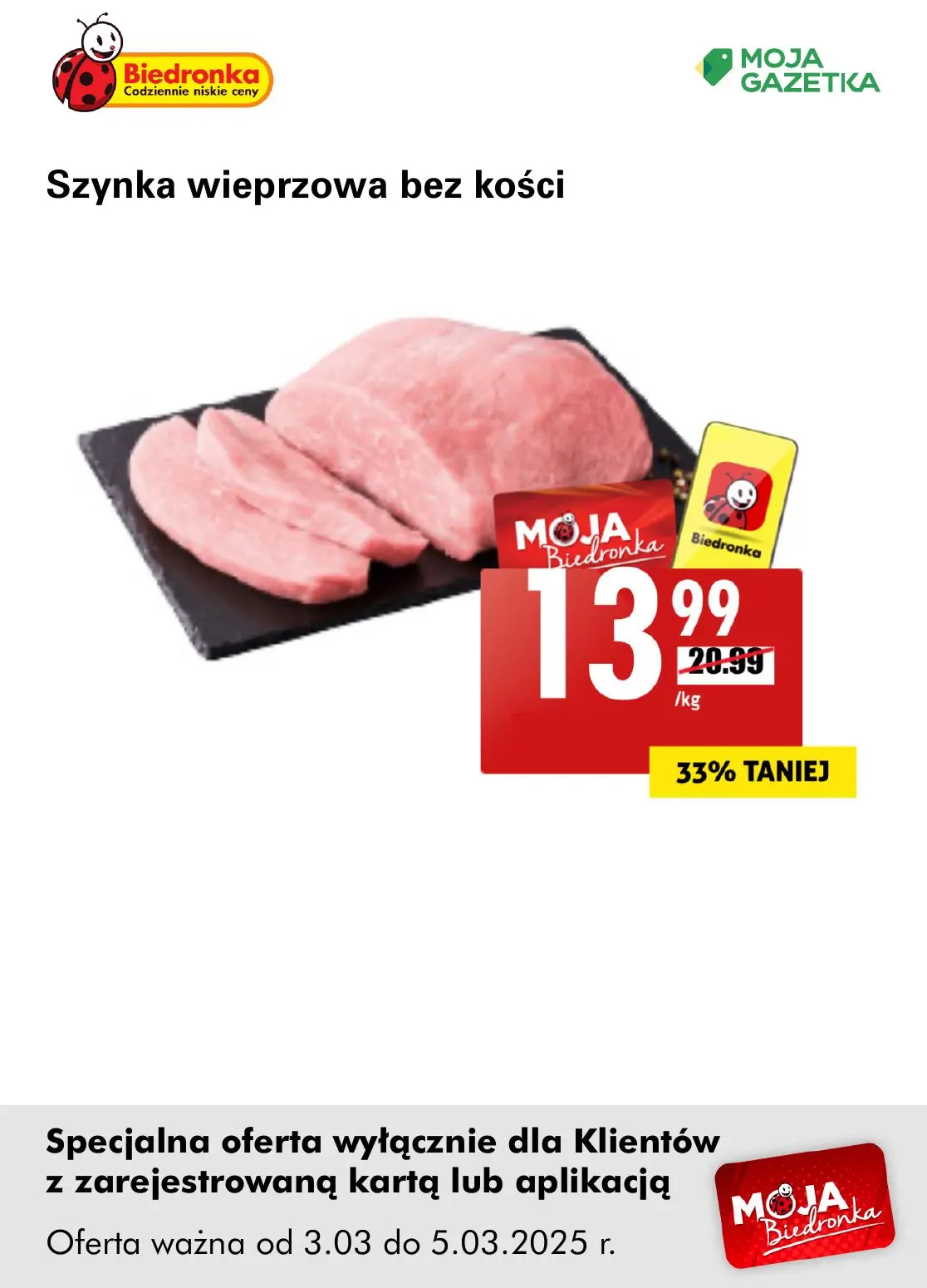 gazetka promocyjna Biedronka Oferta z kartą Moja Biedronka - Strona 6