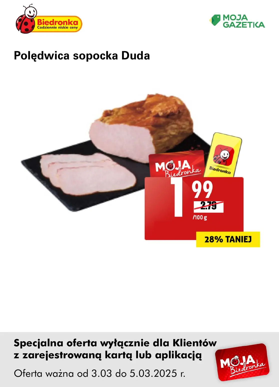 gazetka promocyjna Biedronka Oferta z kartą Moja Biedronka - Strona 7