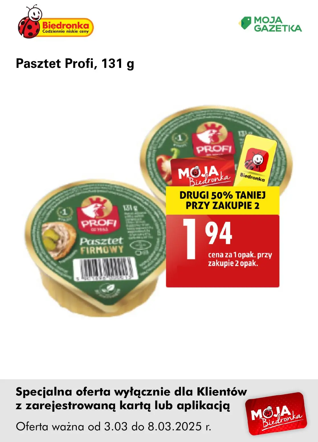 gazetka promocyjna Biedronka Oferta z kartą Moja Biedronka - Strona 28