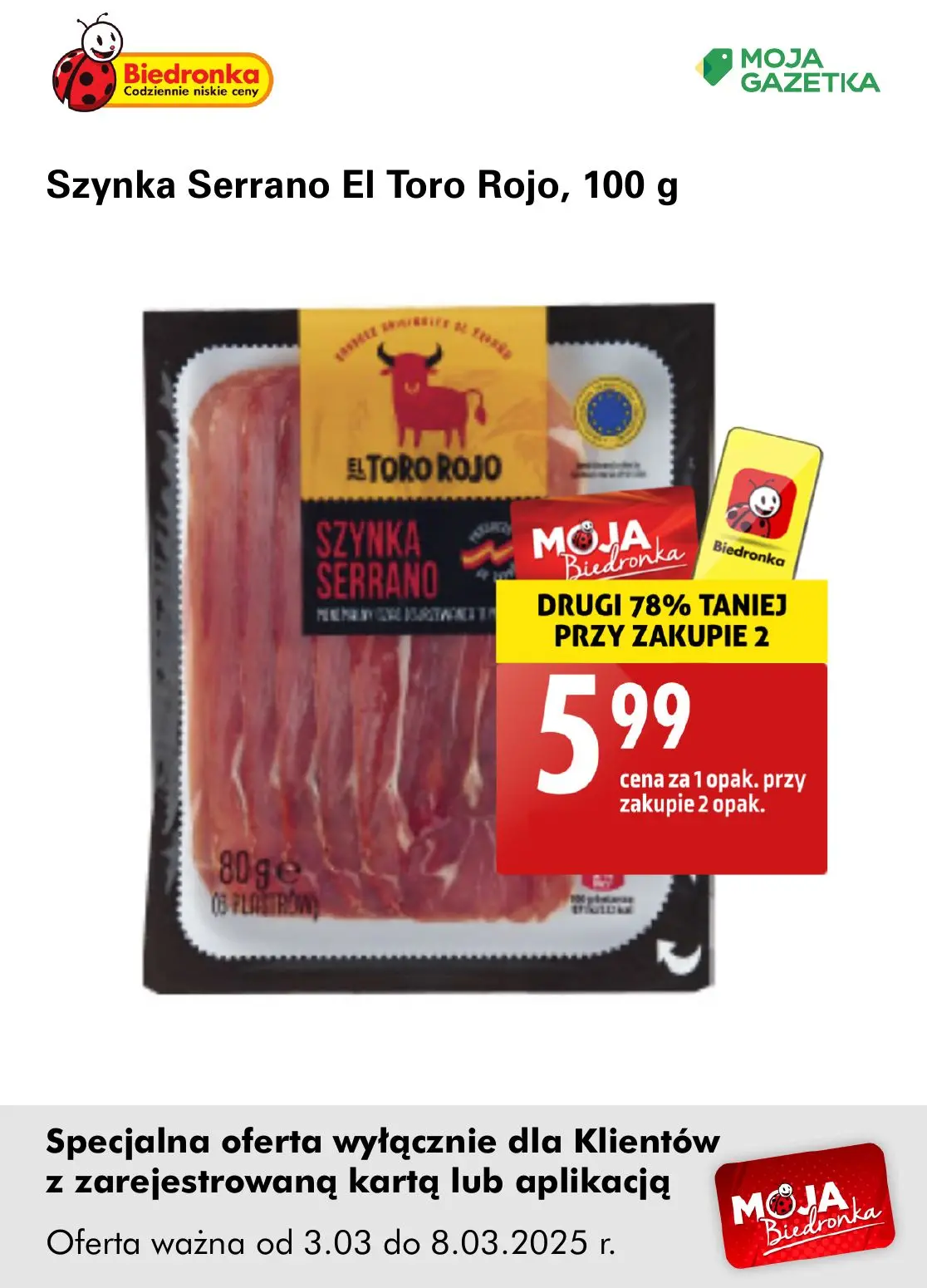 gazetka promocyjna Biedronka Oferta z kartą Moja Biedronka - Strona 32