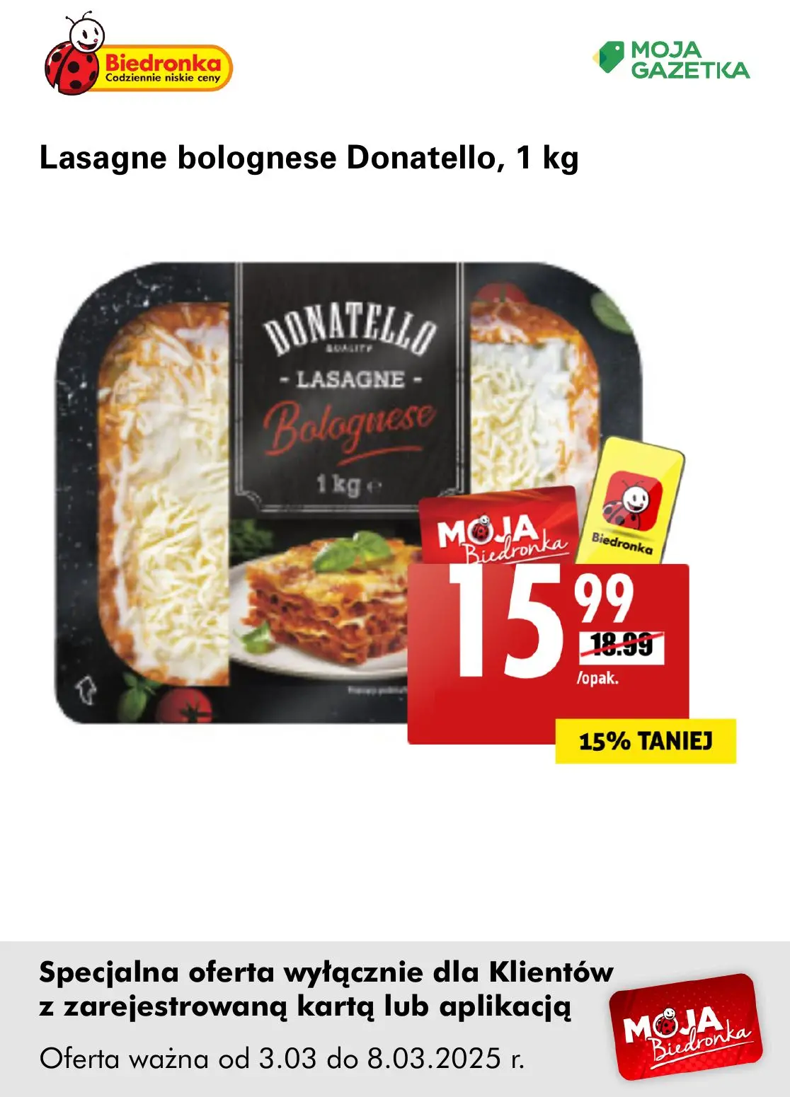 gazetka promocyjna Biedronka Oferta z kartą Moja Biedronka - Strona 33