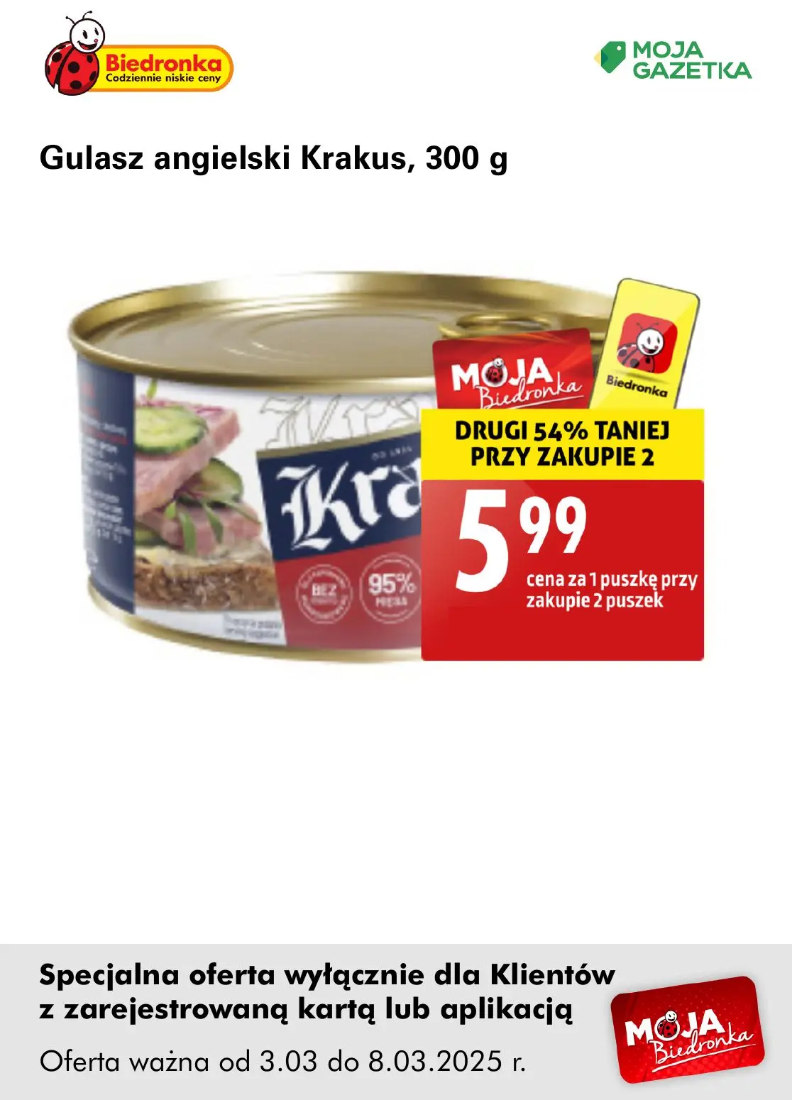 gazetka promocyjna Biedronka Oferta z kartą Moja Biedronka - Strona 35