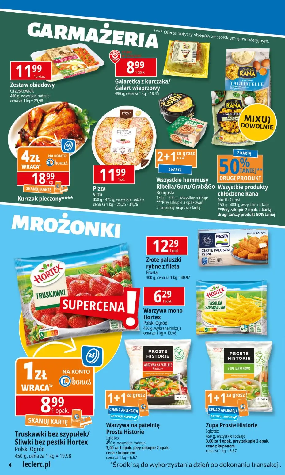 gazetka promocyjna E.Leclerc Tanio to tu! - Strona 4