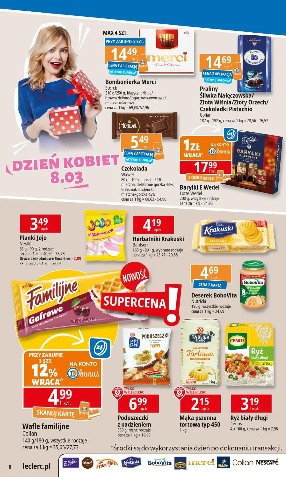 gazetka promocyjna E.Leclerc Tanio to tu! - Strona 8