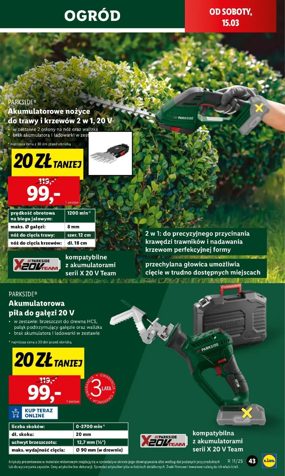 gazetka promocyjna LIDL Katalog okazji - Strona 45