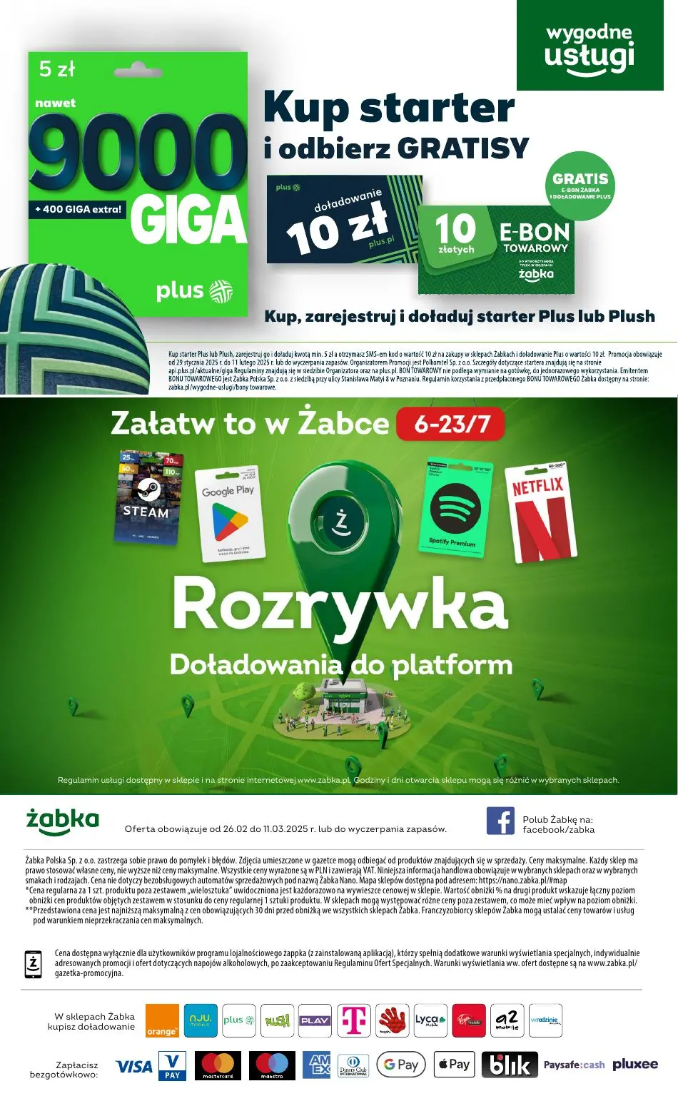 gazetka promocyjna Żabka Uwolnij swój czas! - Strona 66